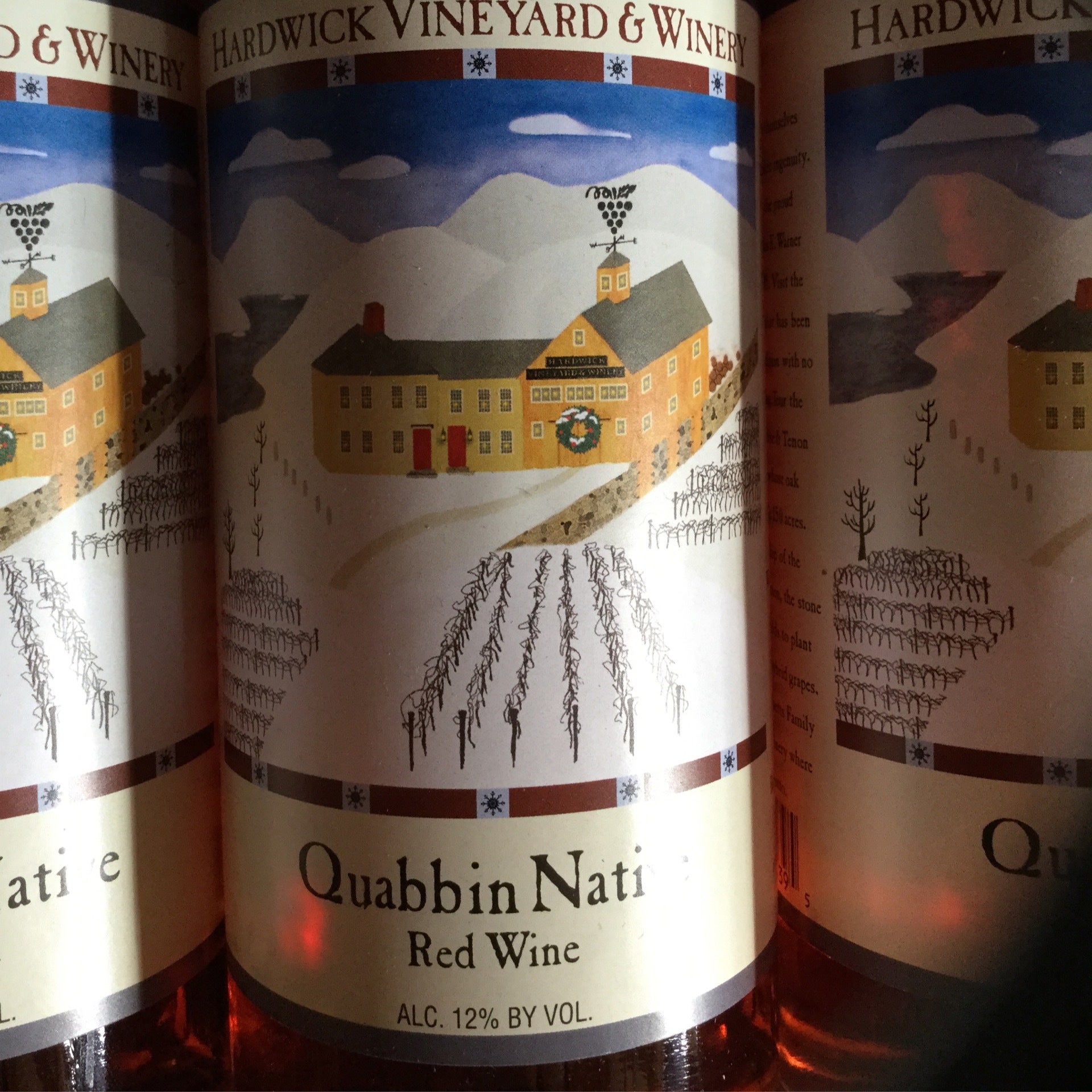 Btl Quabbin Native Hardwick Vineyard and Winery 3305 Greenwich Road