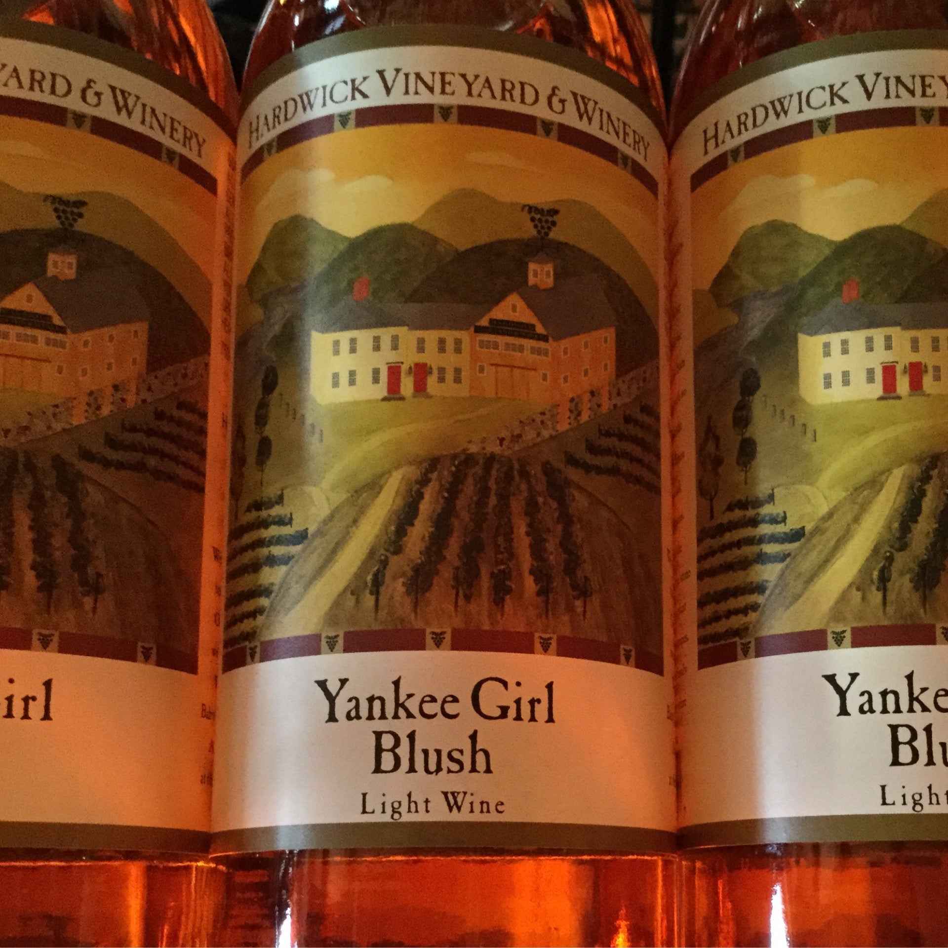 Btl Girl Blush (Yankee) Hardwick Vineyard and Winery 3305 Greenwich